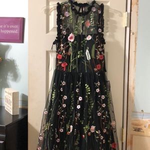 floral prom dress